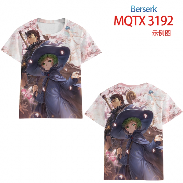 Bleach full color printed short-sleeved T-shirt from 2XS to 5XL MQTX 3192