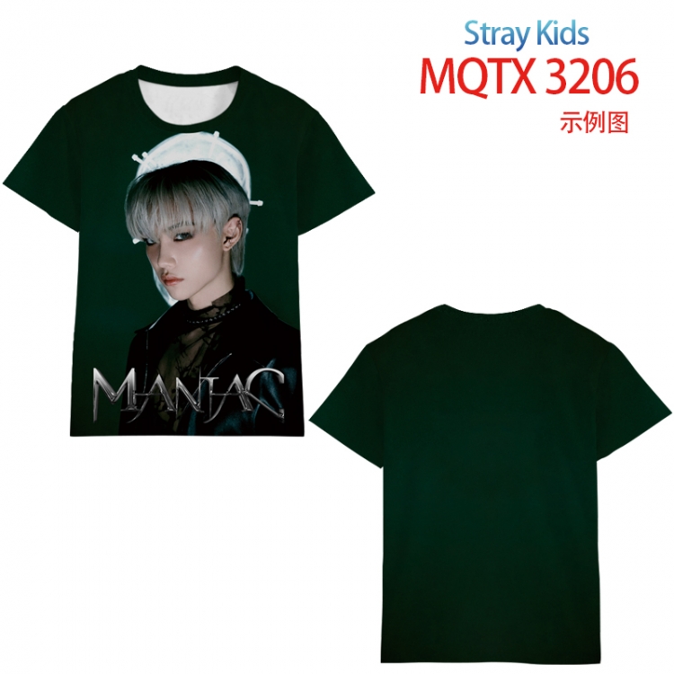 Stray Kids full color printed short-sleeved T-shirt from 2XS to 5XL MQTX 3206