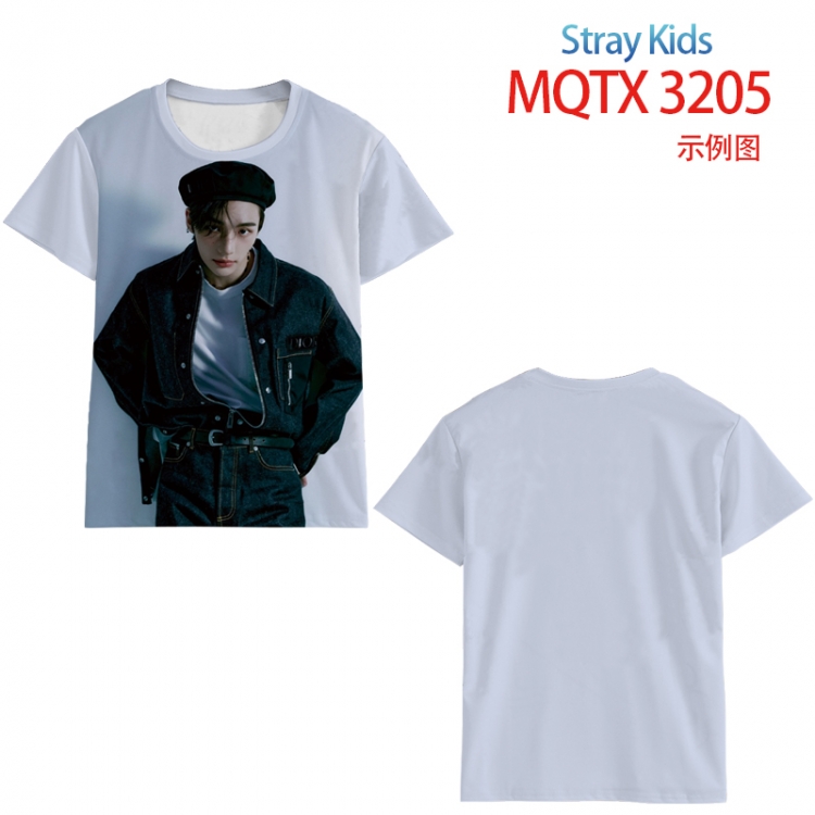 Stray Kids full color printed short-sleeved T-shirt from 2XS to 5XL MQTX 3205