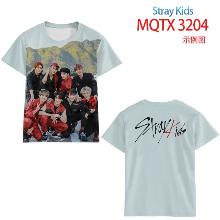 Stray Kids full color printed short-sleeved T-shirt from 2XS to 5XL  MQTX 3204