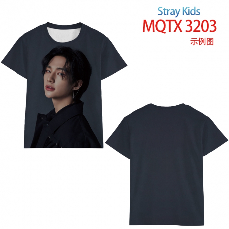 Stray Kids full color printed short-sleeved T-shirt from 2XS to 5XL  MQTX 3203