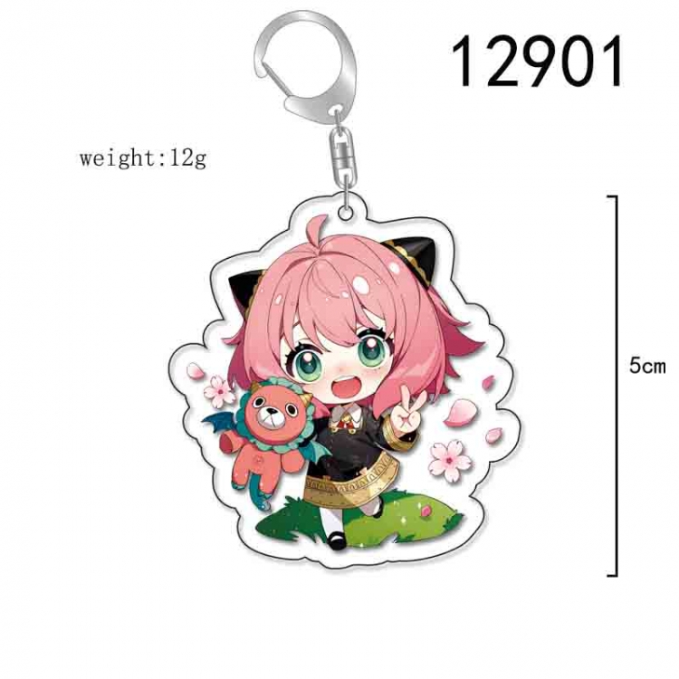 SPY×FAMILY Anime Acrylic Keychain Charm price for 5 pcs 12901