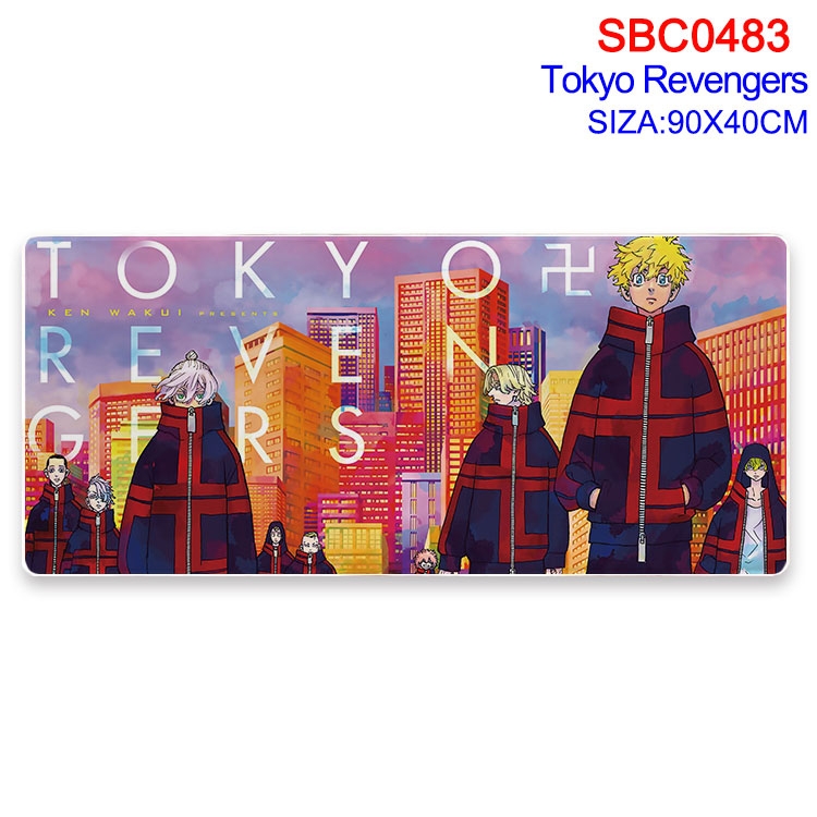Tokyo Revengers Anime peripheral edge lock mouse pad 40X90CM SBC-483