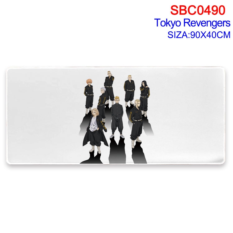 Tokyo Revengers Anime peripheral edge lock mouse pad 40X90CM SBC-490