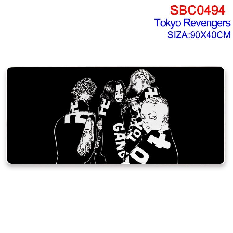 Tokyo Revengers Anime peripheral edge lock mouse pad 40X90CM SBC-494