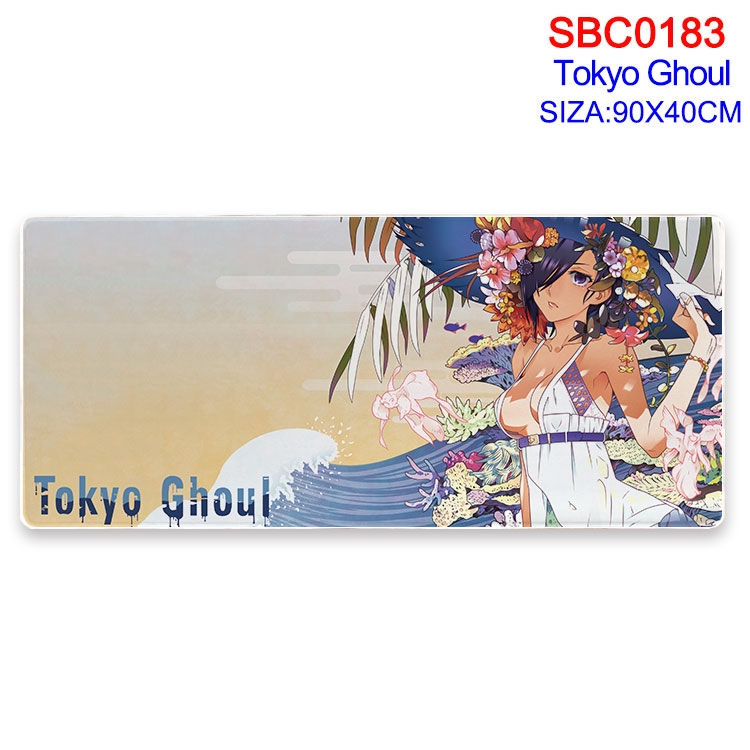 Tokyo Ghoul Anime peripheral edge lock mouse pad 40X90CM SBC-183