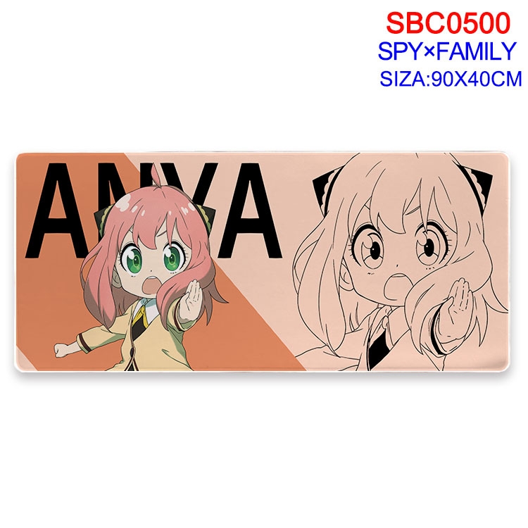 SPY×FAMILY Anime peripheral edge lock mouse pad 40X90CM  SBC-500