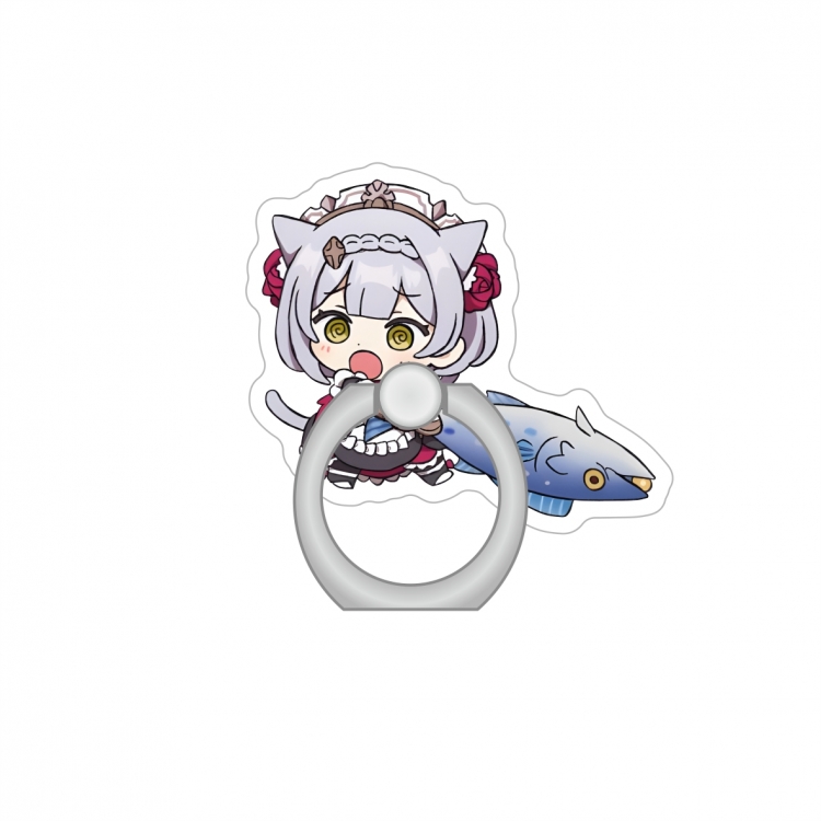 Genshin Impact Anime Peripheral Acrylic Ring Buckle Phone Holder price for 5 pcs