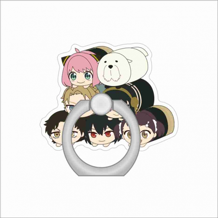 SPY×FAMILY Anime Peripheral Acrylic Ring Buckle Phone Holder price for 5 pcs