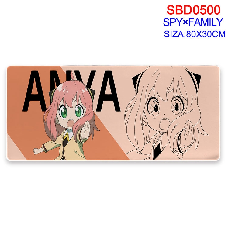 SPY×FAMILY Anime peripheral edge lock mouse pad 80X30cm SBD-500