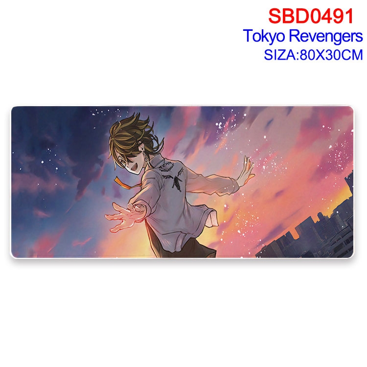 Tokyo Revengers Anime peripheral edge lock mouse pad 80X30cm SBD-491