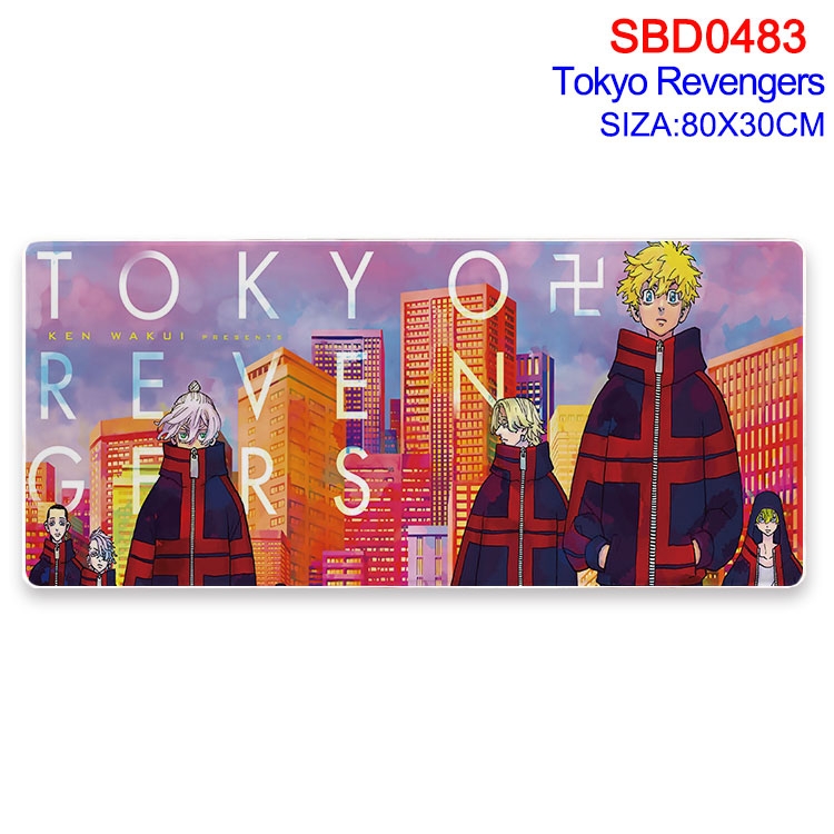 Tokyo Revengers Anime peripheral edge lock mouse pad 80X30cm SBD-483