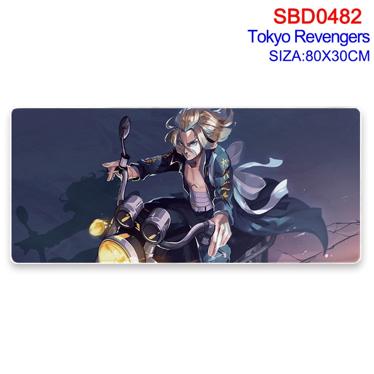 Tokyo Revengers Anime peripheral edge lock mouse pad 80X30cm  SBD-482