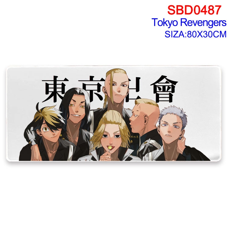 Tokyo Revengers Anime peripheral edge lock mouse pad 80X30cm SBD-487