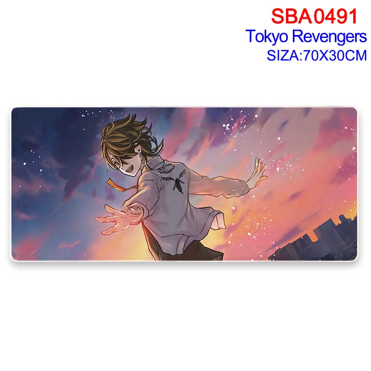Tokyo Revengers Anime peripheral edge lock mouse pad 70X30cm SBA-491