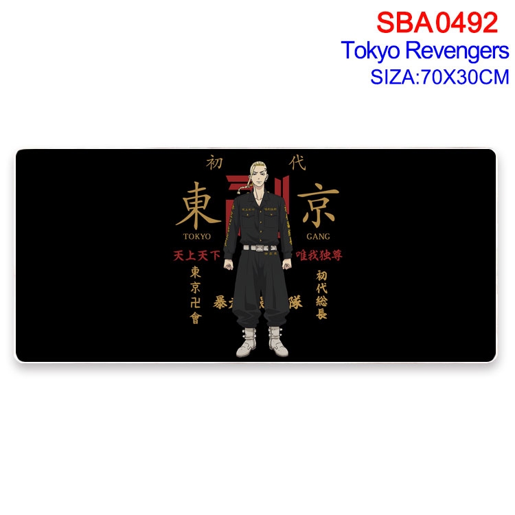 Tokyo Revengers Anime peripheral edge lock mouse pad 70X30cm SBA-492