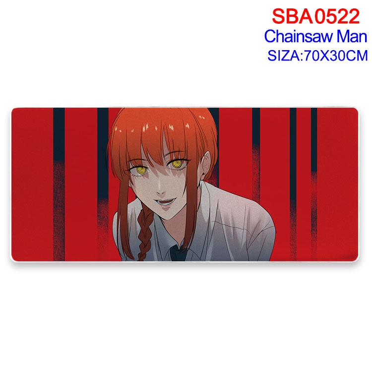 chainsaw man Anime peripheral edge lock mouse pad 70X30cm  SBA-522