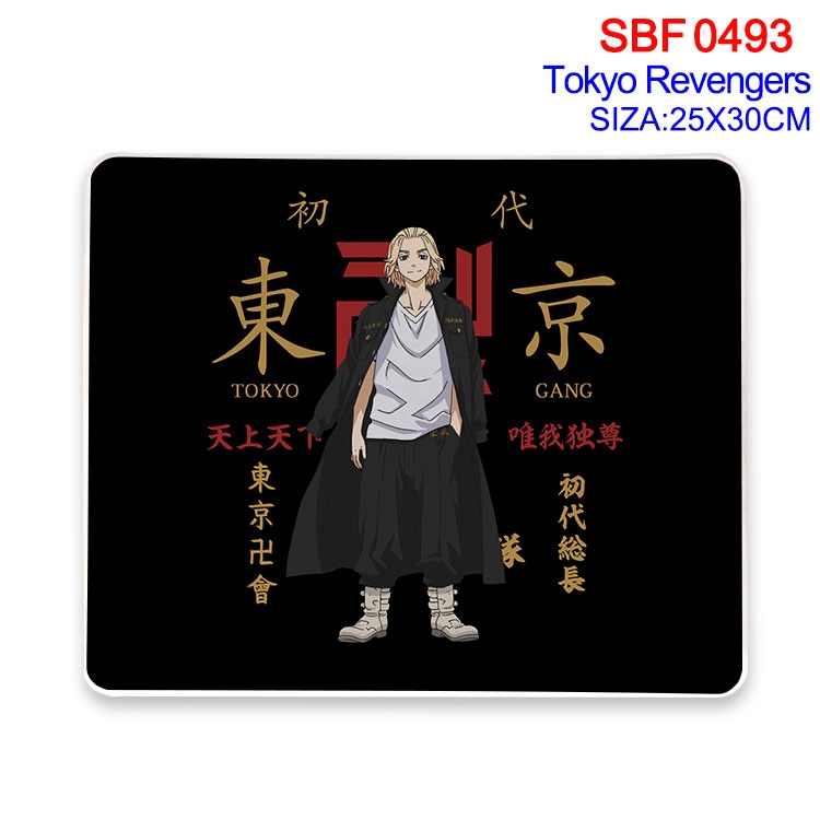 Tokyo Revengers Anime peripheral edge lock mouse pad 25X30cm SBF-493