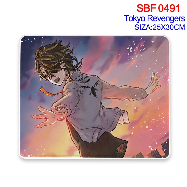 Tokyo Revengers Anime peripheral edge lock mouse pad 25X30cm SBF-491