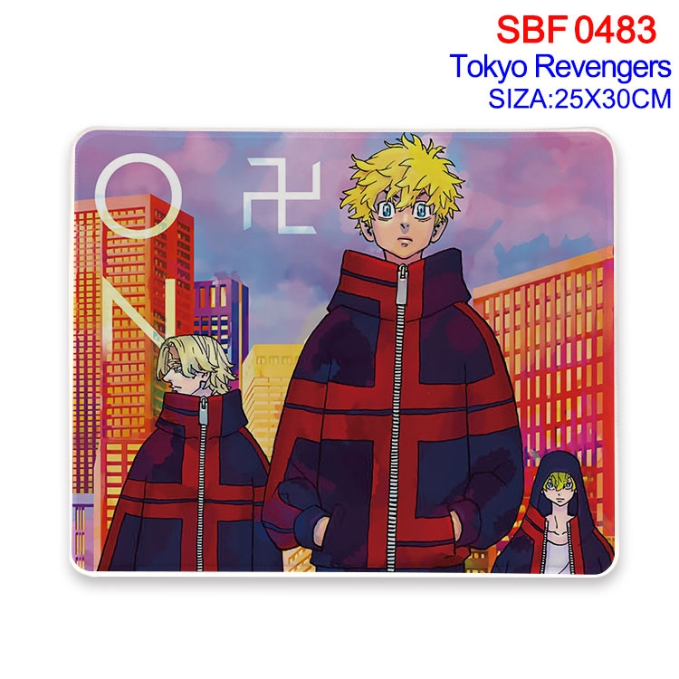 Tokyo Revengers Anime peripheral edge lock mouse pad 25X30cm SBF-483