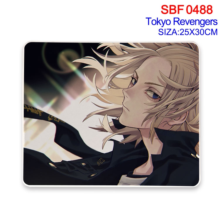 Tokyo Revengers Anime peripheral edge lock mouse pad 25X30cm SBF-488