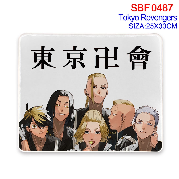 Tokyo Revengers Anime peripheral edge lock mouse pad 25X30cm SBF-487