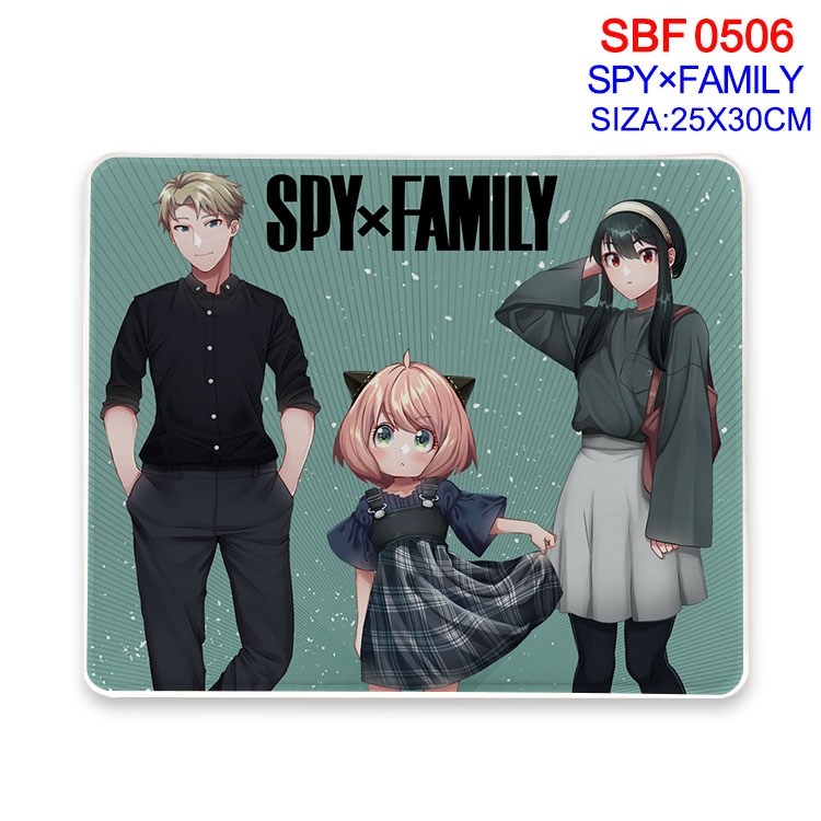 SPY×FAMILY Anime peripheral edge lock mouse pad 25X30cm SBF-506