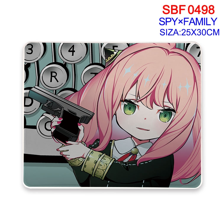 SPY×FAMILY Anime peripheral edge lock mouse pad 25X30cm SBF-498