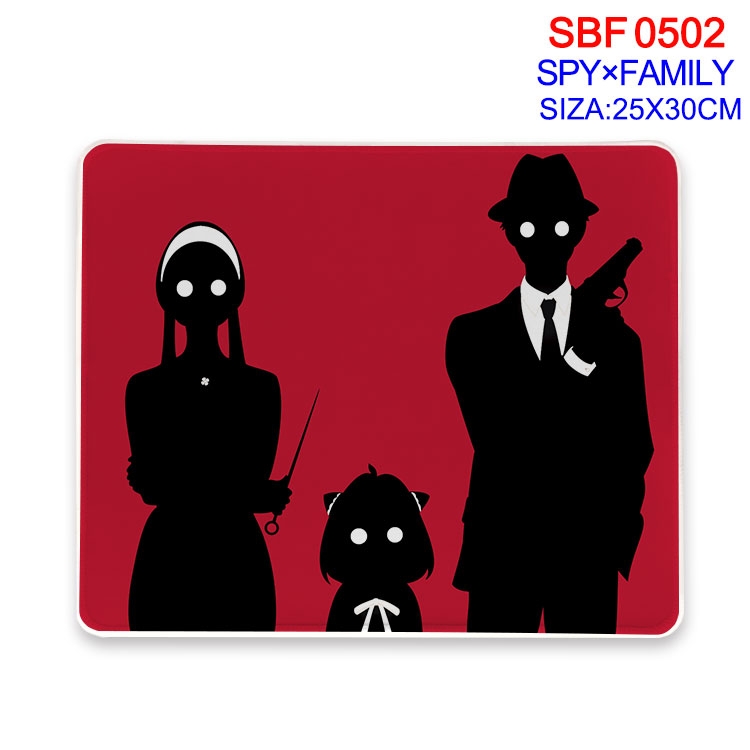 SPY×FAMILY Anime peripheral edge lock mouse pad 25X30cm SBF-502