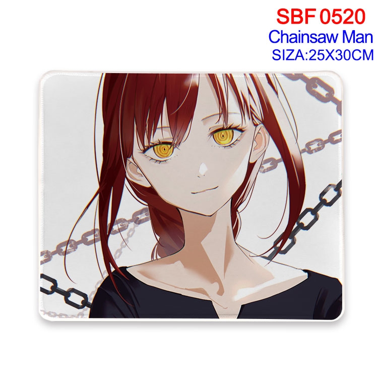 chainsaw man Anime peripheral edge lock mouse pad 25X30cm SBF-520