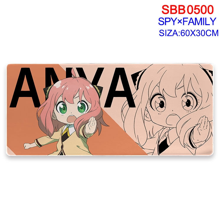 SPY×FAMILY Anime peripheral edge lock mouse pad 60X30cm  SBB-500