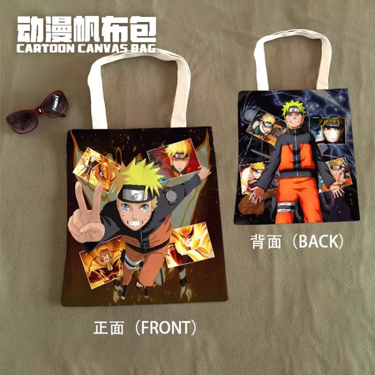 Naruto Anime Canvas Bag Shoulder Shopping Bag 33x37cm  341