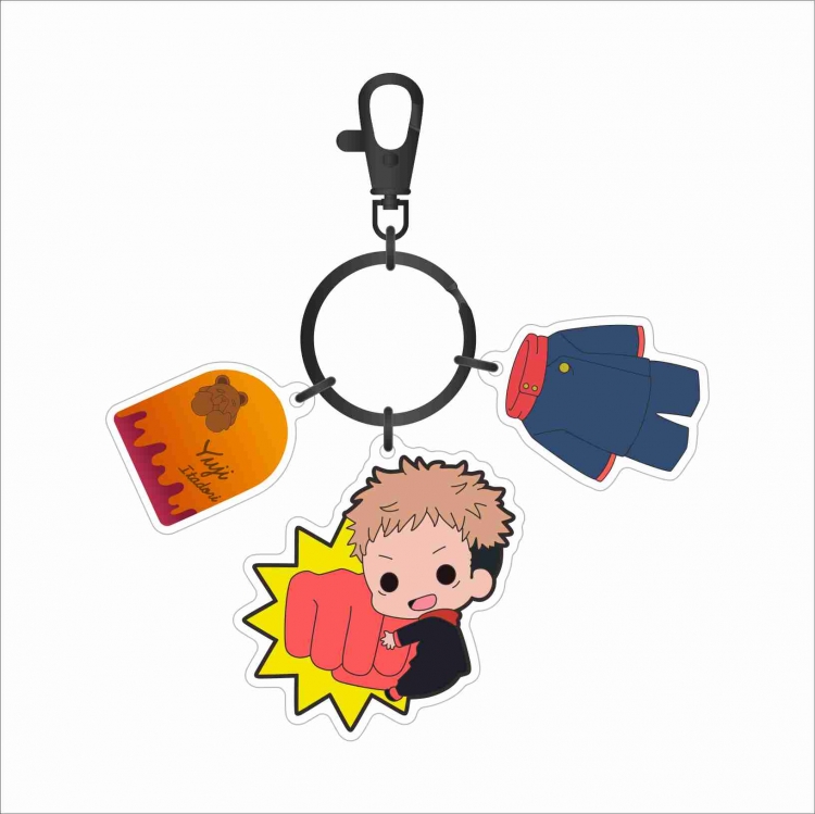 Jujutsu Kaisen   Epoxy keychain bag pendant jewelry price for 2 pcs