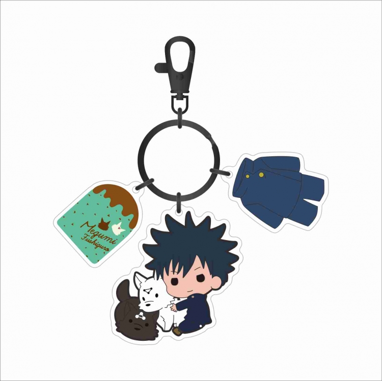 Jujutsu Kaisen   Epoxy keychain bag pendant jewelry price for 2 pcs