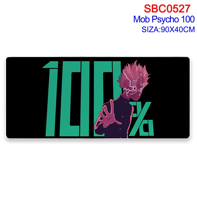 Mob Psycho 100 Anime peripheral edge lock mouse pad 40X90CM SBC-527