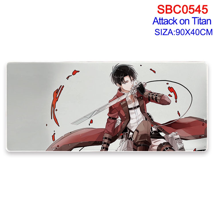 Shingeki no Kyojin Anime peripheral edge lock mouse pad 40X90CM SBC-545