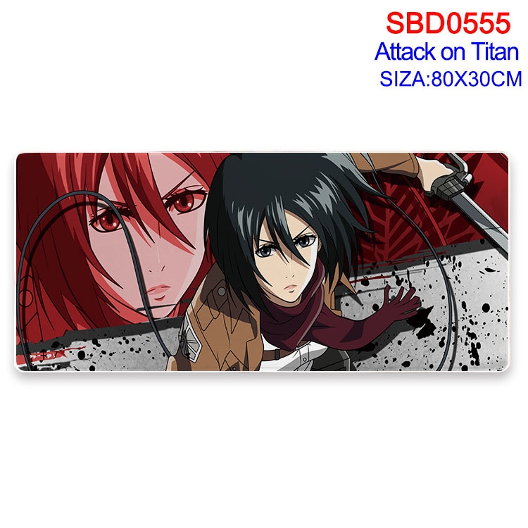 Shingeki no Kyojin Anime peripheral edge lock mouse pad 80X30cm SBD-555