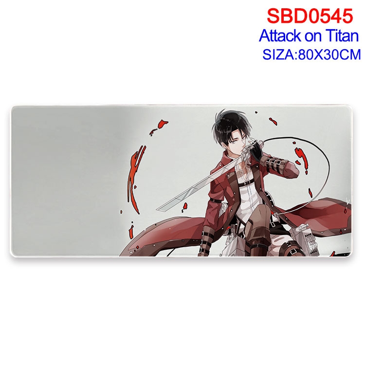 Shingeki no Kyojin Anime peripheral edge lock mouse pad 80X30cm SBD-545
