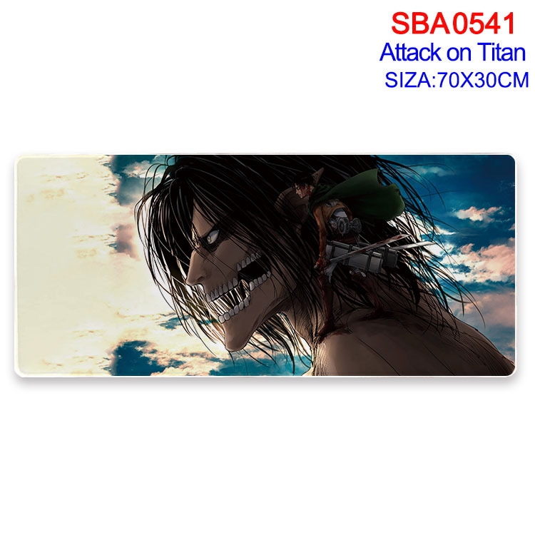 Shingeki no Kyojin Anime peripheral edge lock mouse pad 70X30cm SBA-541