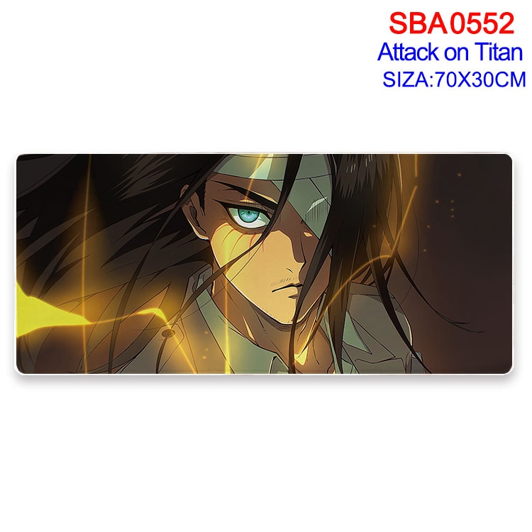 Shingeki no Kyojin Anime peripheral edge lock mouse pad 70X30cm SBA-552