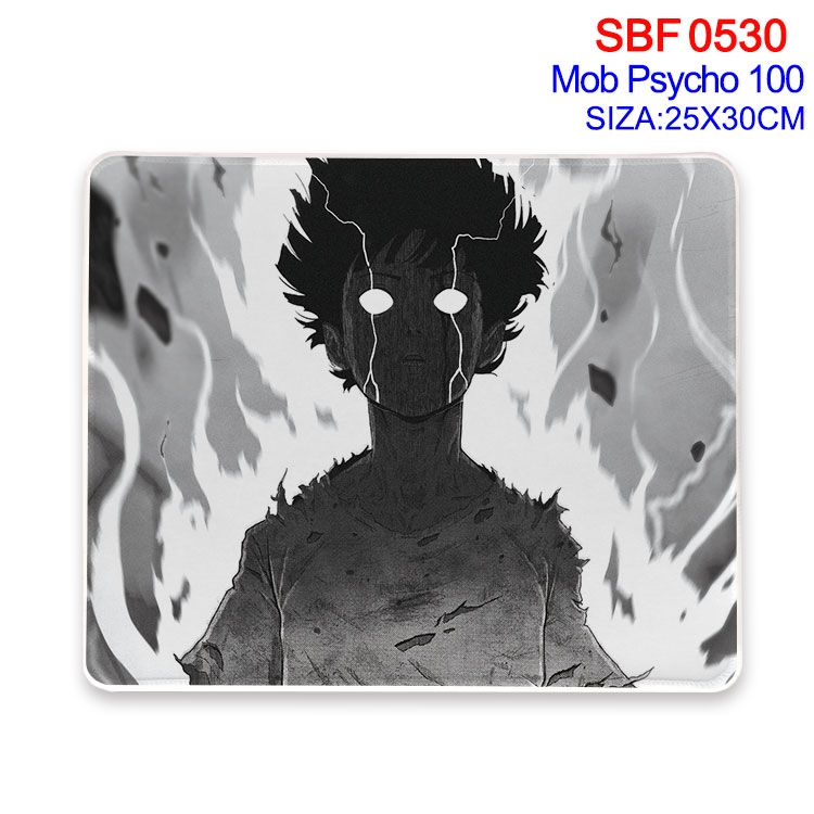 Mob Psycho 100 Anime peripheral edge lock mouse pad 25X30cm SBF-530