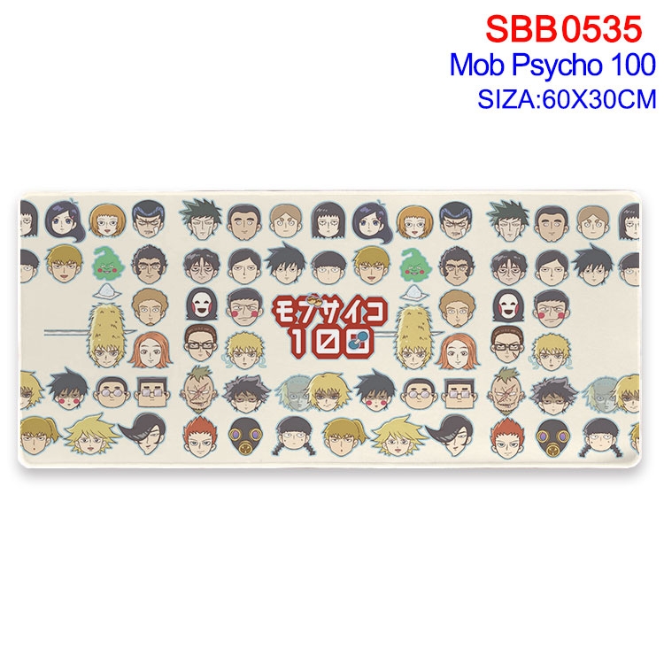 Mob Psycho 100 Anime peripheral edge lock mouse pad 60X30cm SBB-535