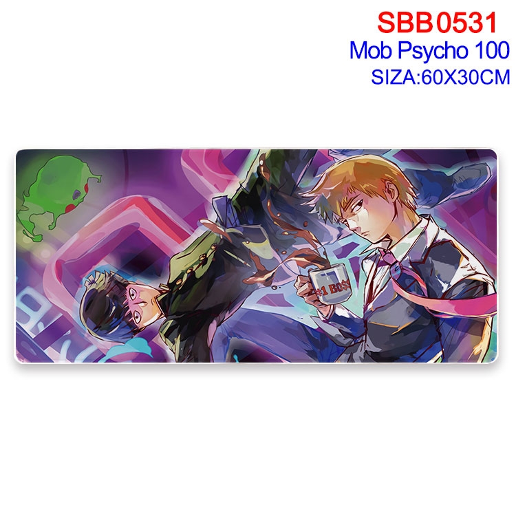 Mob Psycho 100 Anime peripheral edge lock mouse pad 60X30cm SBB-531