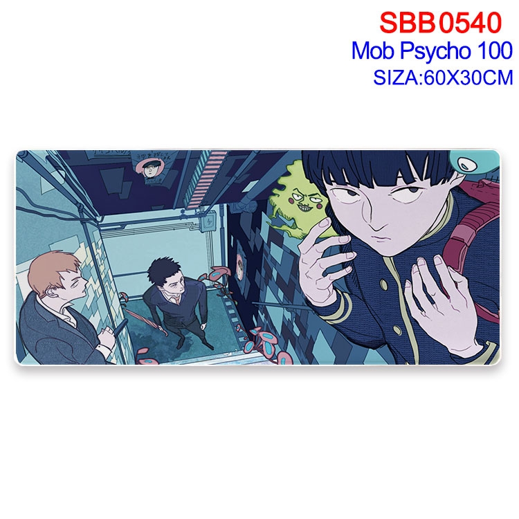 Mob Psycho 100 Anime peripheral edge lock mouse pad 60X30cm SBB-540