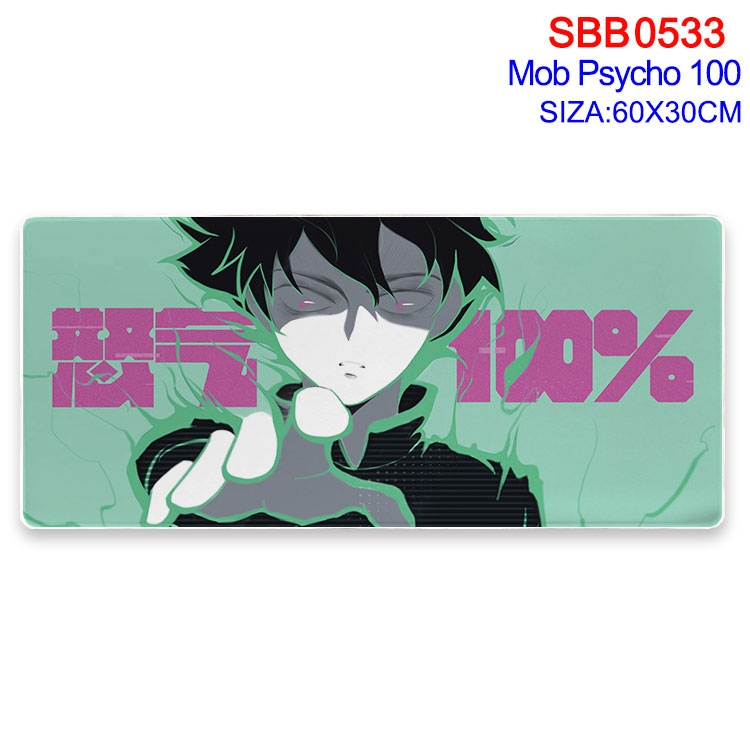 Mob Psycho 100 Anime peripheral edge lock mouse pad 60X30cm SBB-533