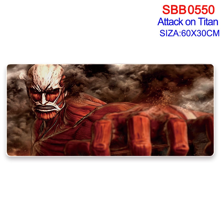Shingeki no Kyojin Anime peripheral edge lock mouse pad 60X30cm SBB-550