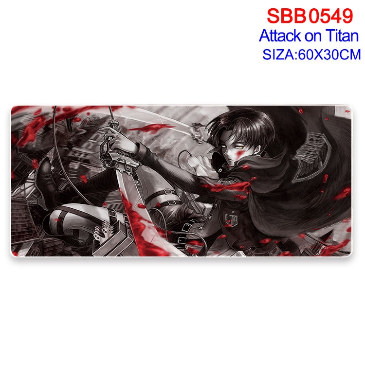 Shingeki no Kyojin Anime peripheral edge lock mouse pad 60X30cm  SBB-549