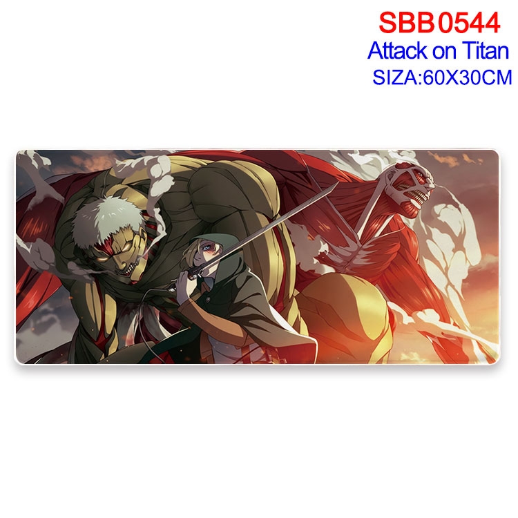 Shingeki no Kyojin Anime peripheral edge lock mouse pad 60X30cm SBB-544