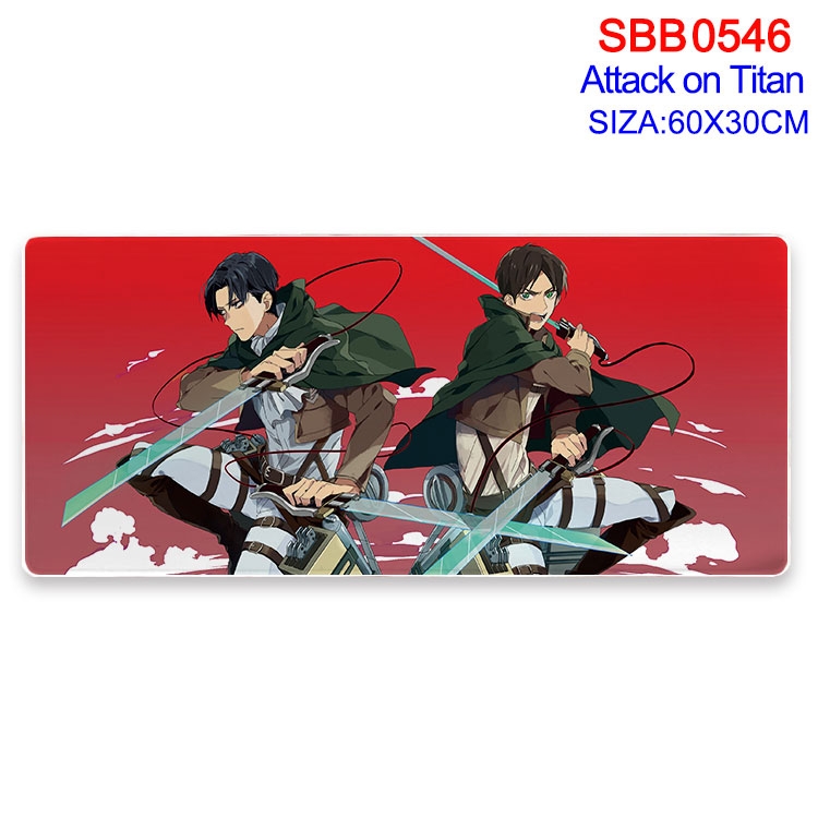 Shingeki no Kyojin Anime peripheral edge lock mouse pad 60X30cm SBB-546