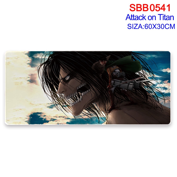 Shingeki no Kyojin Anime peripheral edge lock mouse pad 60X30cm  SBB-541